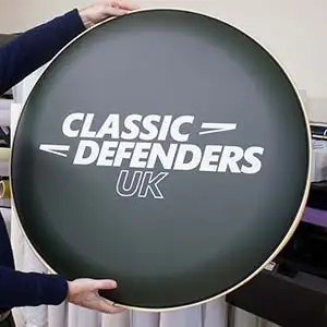 Classic Defender Wheelcover.