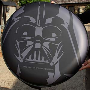 Darth Vader Wheel Cover