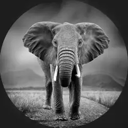 Elephant Wheel Cover