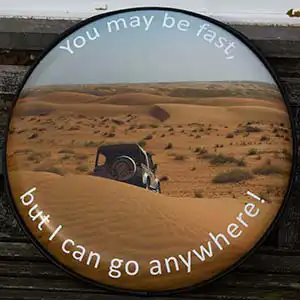 You may be fast...