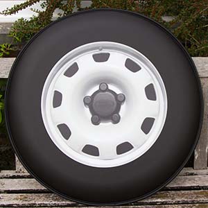 Matt Black Wheel Cover