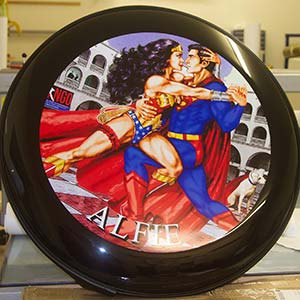 Standard print wheelcover